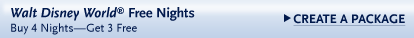 3 Nights Free at Walt Disney World� Resort
