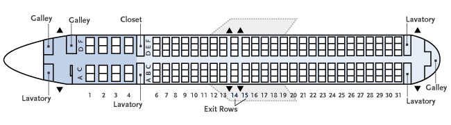 Boeing 737 900 Seating Chart